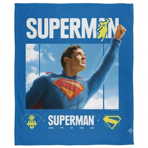 Superman Superman Running Blanket