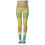 Women's Striped Tights Rainbow Print L 2