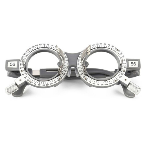 1st Optometri Trial Lins Frame Oftalmiskt Instrument Fast PD Option, PD56 1