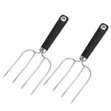 2Szt Widelec, DróB Pieczona Forks, Pieczony Kurczak z Forks AntypośLizgowa Grip, Turcja Forks, dla BBQ & DzięKczynienia Pros