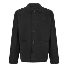 (XL, Black) Vans Mens London City Cotton Blend Chest Pocket Regular Field Jacket