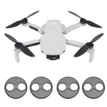 CNC přesně obráběné hliníkové kryty motorů, lehké a odolné pro delší letovou výdrž dronů DJI Mini4Pro3Pro (červeno-černé)