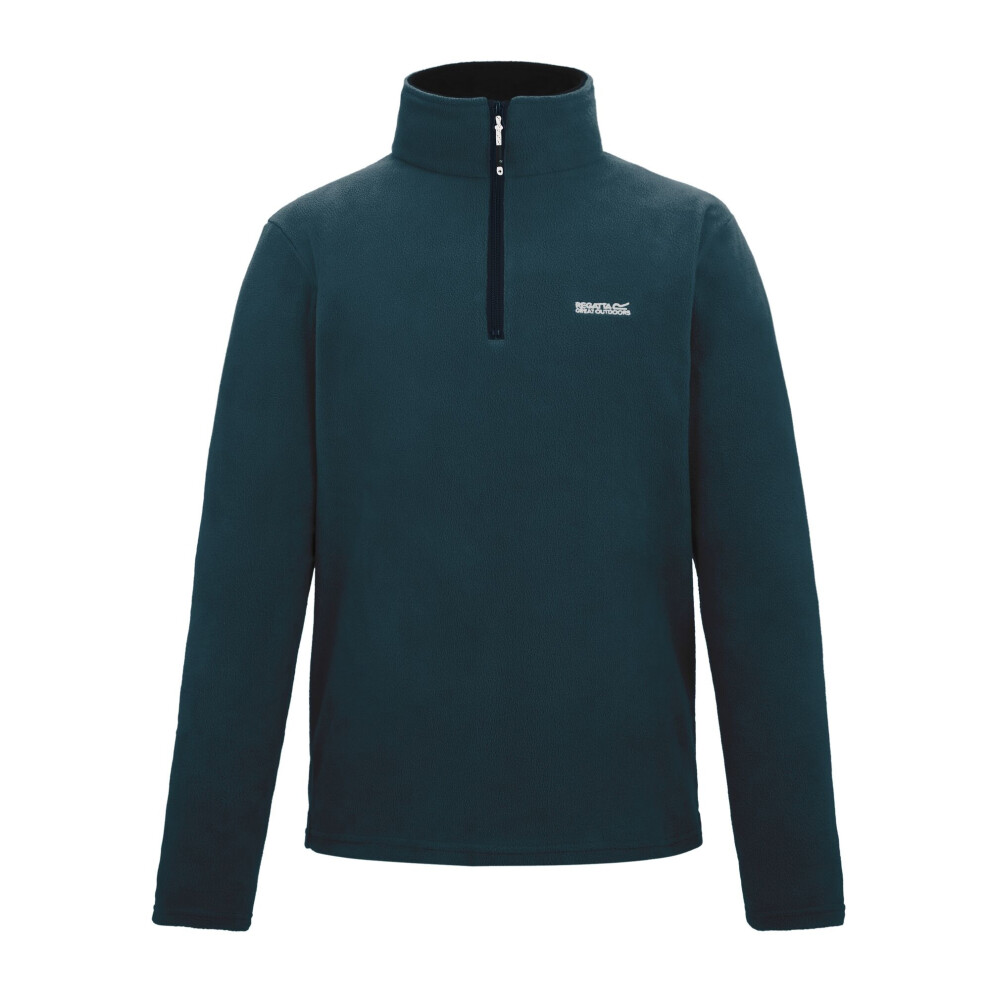 Regatta (S, Night Sky) Great Outdoors Mens Thompson Half Zip Fleece Top