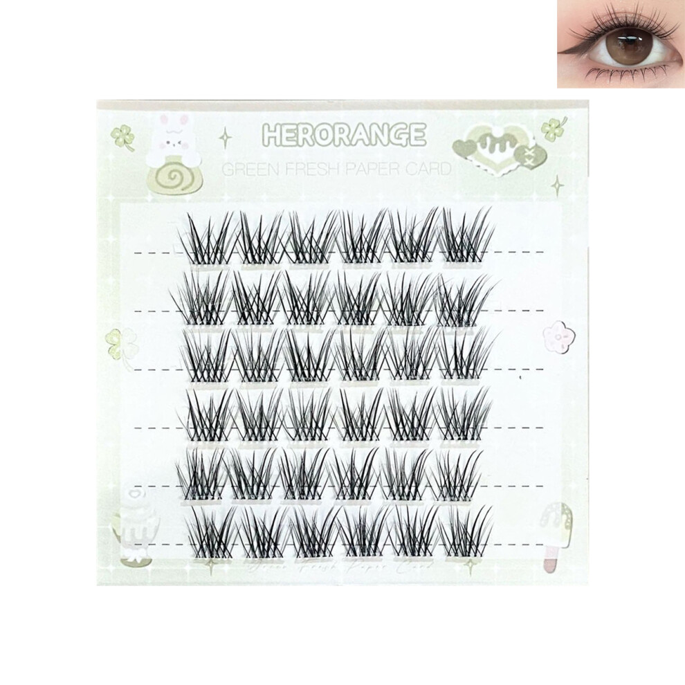 Creation-3C (Glues) 11-12Mm C Curl Lashes, Natural Eye Enlarging