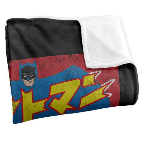 Batman Batman Kanji Robin Throw 1