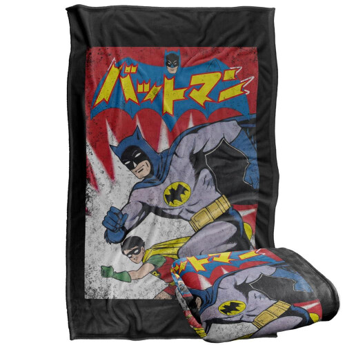Batman Batman Kanji Robin Throw 2