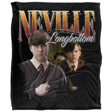 Harry Potter Silky Neville Longbottom Throw
