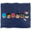 DC Comics (147cm x 91cm, Multicoloured) DC Comics Super Friends Easter Egg Throw 1