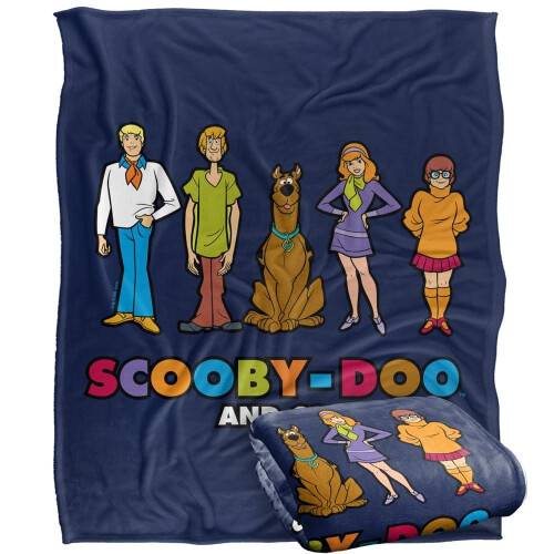 Scooby Doo Scooby Doo Group Blanket 2