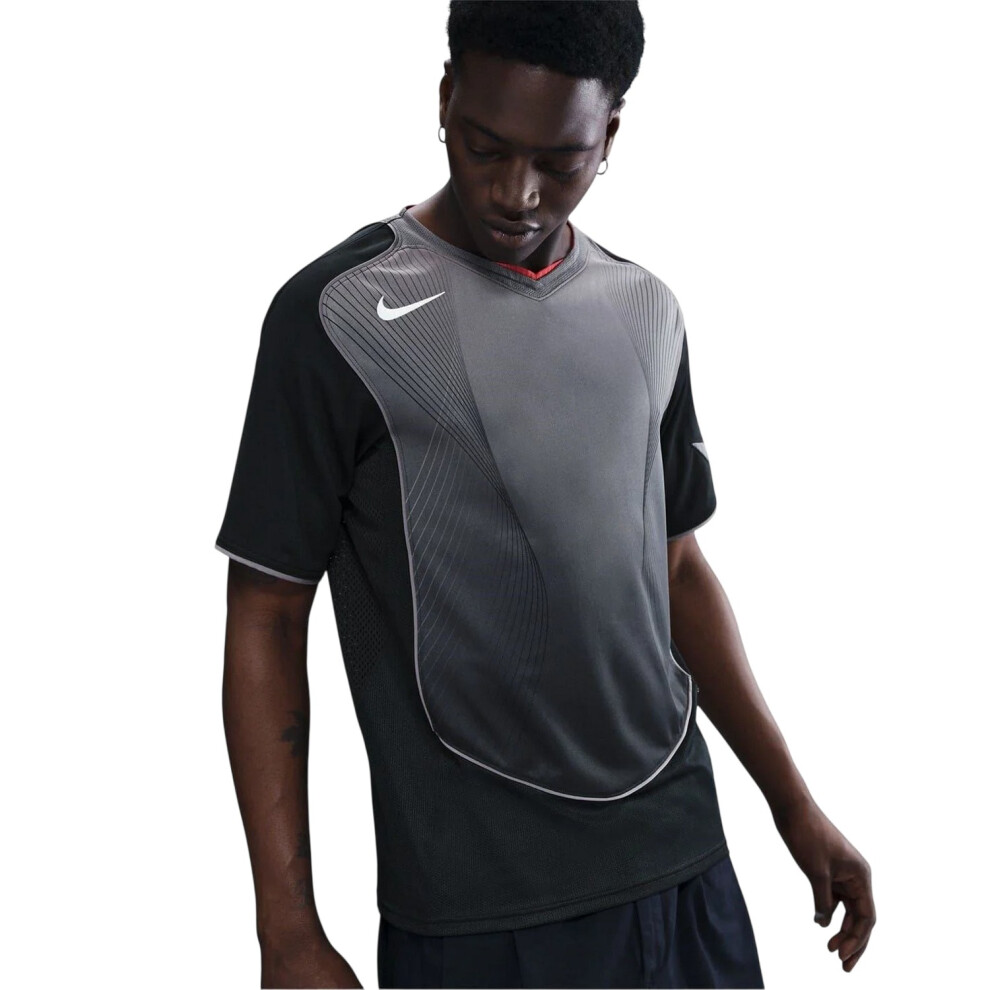 Nike (Xl, Black/Grey) Mens T90 Logo Short-Sleeved T-Shirt