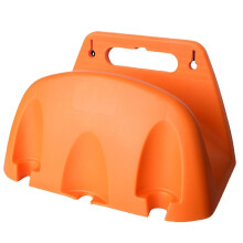 Garden Hose Holder - Wall Mounted Hose Storage Reel with Multi-Use Hook, Ideal for Garden and Garage Organization
