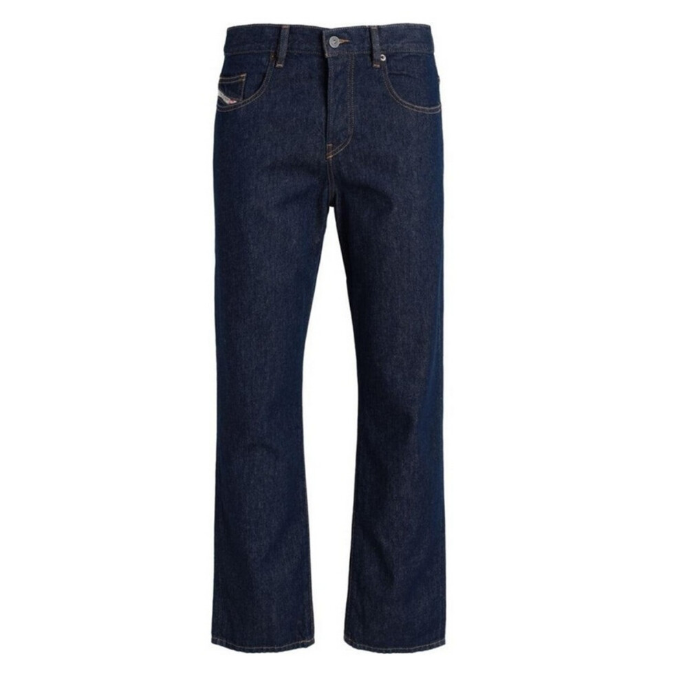 Diesel (28R, Blue) Mens D-Viker Denim Jeans