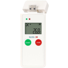 USB-Temperatuurdatalogger, Temperatuurrecorder met 65.000 Registratiepunten, Herbruikbare Temperatuurmonitor, PDF-Logger voor de Koudeketen