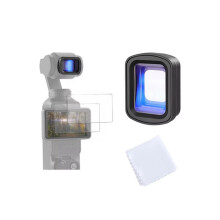 1.2X Anamorphic Lens for Osmo Pocket 3, Magnetic HD Optical Widescreen Streak Lens Creator Accessories