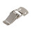 3X Silver Tone Metal Toggle Draw  Straight Loop Catch 1.6 Inch 4