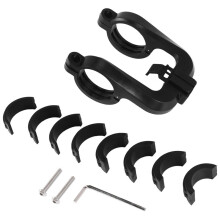 Support de LumièRe de VéLo Support D'Extension de Phare de VéLo Support de Guidon de Phare VéLo Tout TéRrain Support Central