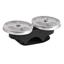 Finger Bell Tambourine Hand Hochet Convient pour Cajon Drum African Drum et Autres Instruments de Percussion