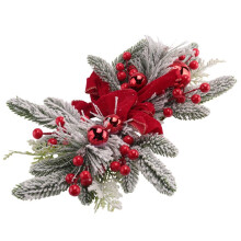 Cadeau de NoëL, Escalier Guirlande de NoëL pour Escalier, Porte, CheminéE, FenêTre, ExtéRieur IntéRieur DéCoration de NoëL Rouge