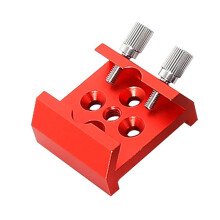Telescope Finder Base Dovetail 1/4 Thread Modification Base Astronomical Telescope Mount Accessories Red