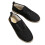 Espadrillas basse da donna, nere, in nylon e spandex, taglia 7 1