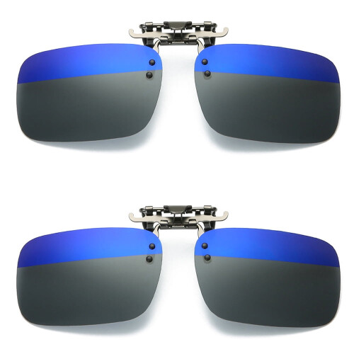 Lunettes de soleil polarisées à clip BE-TOOL (2 paires)