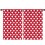 Christmas Curtains Snowflake Pattern 42x63 Inch Polyester 1