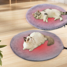 Tappetino riscaldante per animali domestici con temperatura regolabile 12x12 pollici 3 riscaldanti