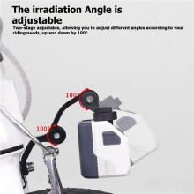 Adjustable Bike Front Light Holder Bike Fork Mount Stand for CBL1600 Sport Camera Bicycle Accessories
