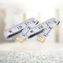 Supvox measuring tape white vinyl fiberglass 150x1.2cm