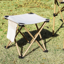 Casual Camping Chair White Portable Folding Outdoor Chair