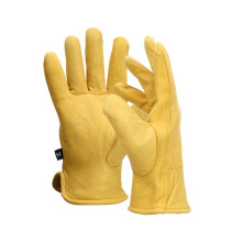Gants de travail de sécurité en cuir pour le jardinage et la soudure