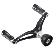 New Fishing Handle Micro-Type Reel Accessory Aluminum Alloy Materail Knob Reel Rocker Accessory Handle DIY A