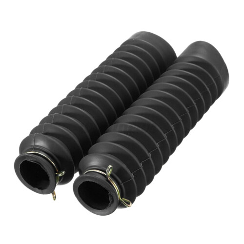 Motorcycle Front Fork Shock Absorber Dust Covers 2 Pcs