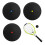 3PCS Squash Balls- Single Dot Squash ,Durable & Bounce Good for Beginner,Intermediate,Junior,Competition Training 1
