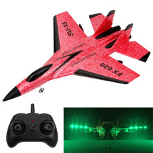 Light-Up Toy Airplane with 2 LED Strips