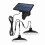 Solar Pendant Light Outdoor Waterproof LED Double-Head 3