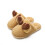 Gula fleecetofflor unisex storlek 40 2