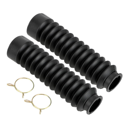 Motorcycle Front Fork Shock Absorber Dust Covers 2 Pcs 1