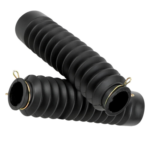 Motorcycle Front Fork Shock Absorber Dust Covers 2 Pcs 2