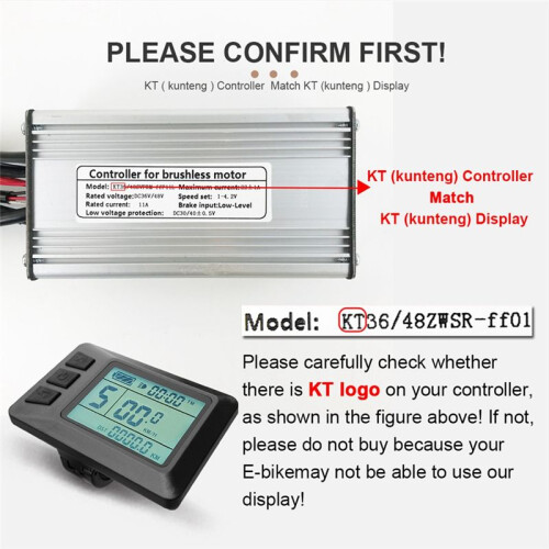 Electric Bicycle Display KT LCD7U KT-LCD7U LCD Display Computer with USB Interface Waterproof Connector 1