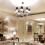 Iron Ceiling Lamp Plate Classic Light Fixture Cover 1 Set 4