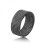 Herrvigselring i titan, vävd minimalistisk ring, 1 st 7