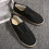 Espadrillas basse da donna, nere, in nylon e spandex, taglia 7 4