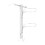 Vertical Ball Rack Durable Standing or Wall-Mount for 2