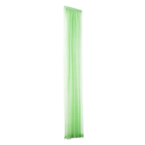 Living Room Curtains Pure Color Sheer Drape Panel 1
