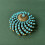 Vintage broche til kvinder: Let luksusdesign, 1 stk. 2