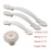 BE-TOOL Vintage Cabinet Pull Zinc Alloy 128mm Ivory 2