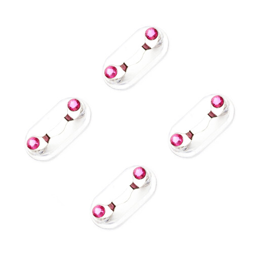 BE-TOOL Magnetic Eyeglass Holders 8Pcs Pink 1
