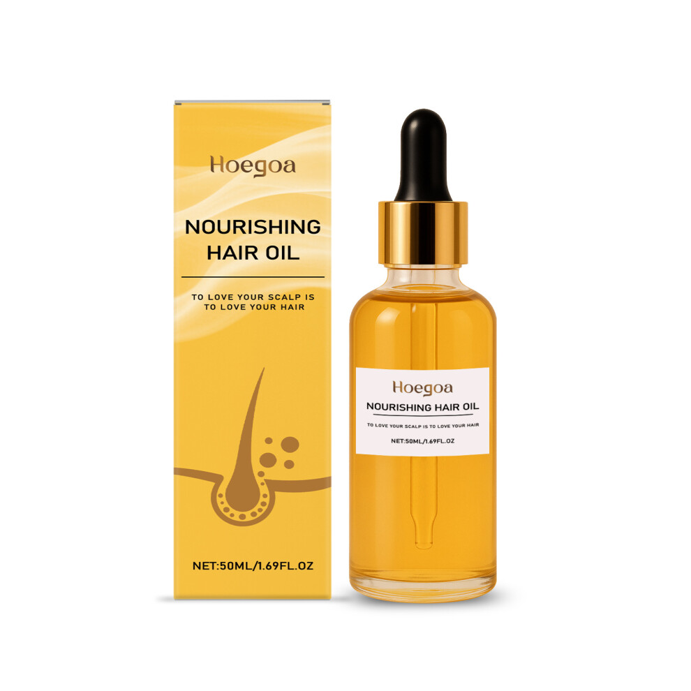 (50ml) HOEGOA nourishing hair care oil nourishes and strengthens hair, moisturizes and comforts scalp, cares for hair and hair care oil