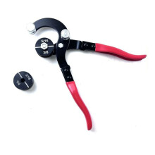 Tube Bending Pliers Manual Brake Lines Bender for 5/16in 3/8in 3/16in 1/4in Brass Steel Aluminum Pipe Brake
